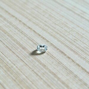 0.69 Carat Oval Aquamarine Gemstone - Live Show Listing